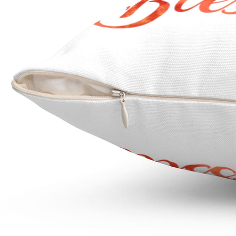 So very thankful incredibly grateful unbelievably blessed pillow Christian pillow