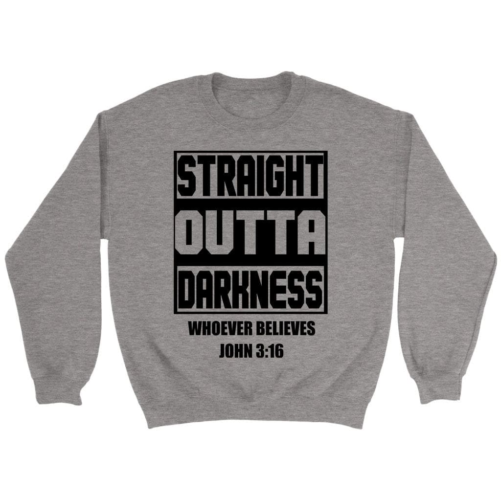Biblical Verse T-Shirt - Straight Outta Darkness