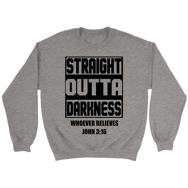 Biblical Verse T-Shirt - Straight Outta Darkness