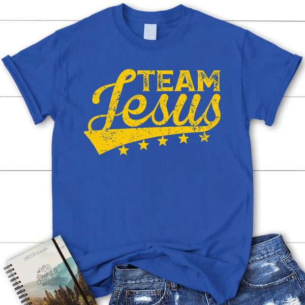 Team Jesus Womens Christian T-shirt, Jesus Shirts - Christ Follower Life