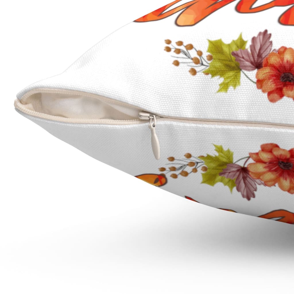 Pumpkin Thanksgiving Give thanks pillow