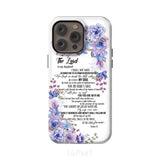 The Lord is my shepherd Psalm 23 phone case Christian cases iPhone 14 Pro Max / Tough