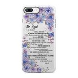 The Lord is my shepherd Psalm 23 phone case Christian cases iPhone 7 Plus / Tough