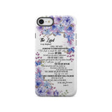 The Lord is my shepherd Psalm 23 phone case Christian cases iPhone SE 2020 / Tough