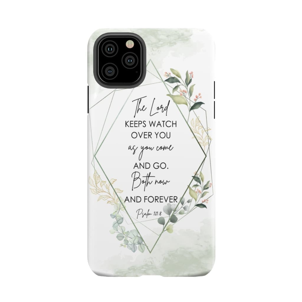 The Lord keeps watch over you as come and go phone case | Bible verse cases iPhone 11 Pro Max / Tough