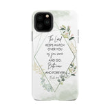 The Lord keeps watch over you as come and go phone case | Bible verse cases iPhone 11 Pro Max / Tough