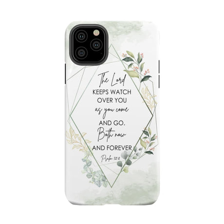 The Lord keeps watch over you as come and go phone case | Bible verse cases iPhone 11 Pro Max / Tough