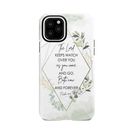 The Lord keeps watch over you as come and go phone case | Bible verse cases iPhone 11 Pro / Tough