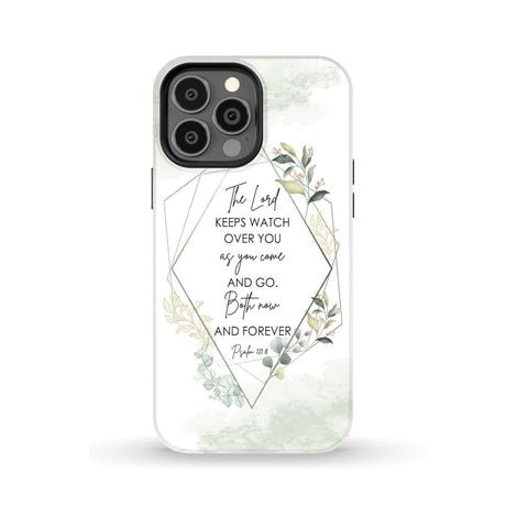 The Lord keeps watch over you as come and go phone case | Bible verse cases iPhone 13 Pro Max / Tough