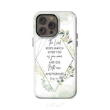 The Lord keeps watch over you as come and go phone case | Bible verse cases iPhone 14 Pro Max / Tough