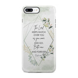 The Lord keeps watch over you as come and go phone case | Bible verse cases iPhone 7 Plus / Tough