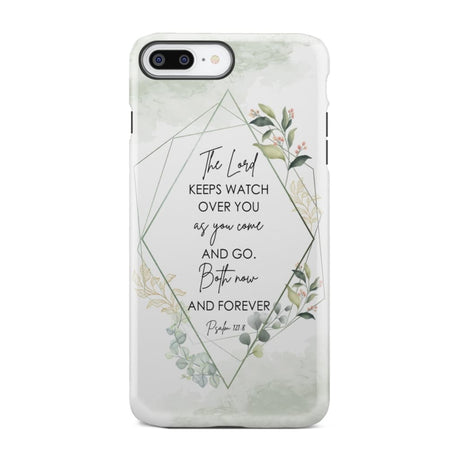 The Lord keeps watch over you as come and go phone case | Bible verse cases iPhone 7 Plus / Tough