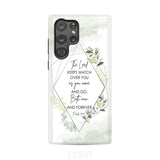 The Lord keeps watch over you as come and go phone case | Bible verse cases Samsung Galaxy S22 Ultra / Tough