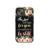 The Lord will fight for you Exodus 14:14 phone case | Christian cases iPhone 14 / Tough