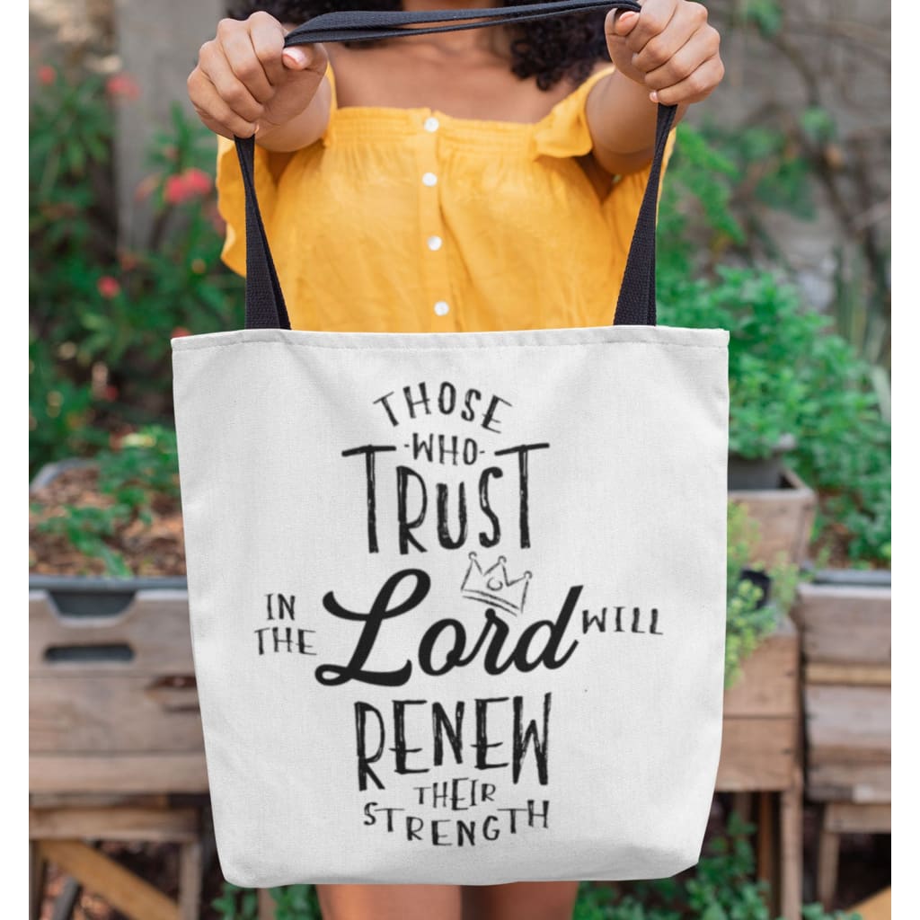 The Lord Will Renew {Tote Bag}