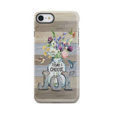 Today I choose joy hummingbird floral phone case iPhone 7 / Tough