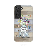 Today I choose joy hummingbird floral phone case Samsung Galaxy S22 / Tough