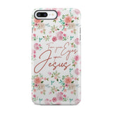 Turn your eyes upon Jesus Christian phone case iPhone 8 Plus / Tough
