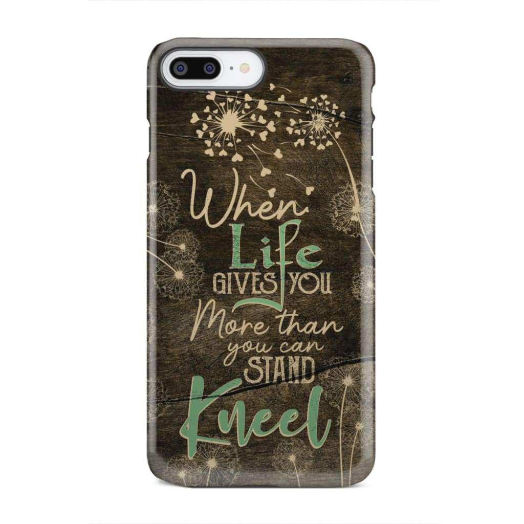 I Stand for the Flag and I Kneel Before God Phone Case - Christ Follower  Life