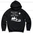 Wise men still seek Him Christmas hoodie Black / S